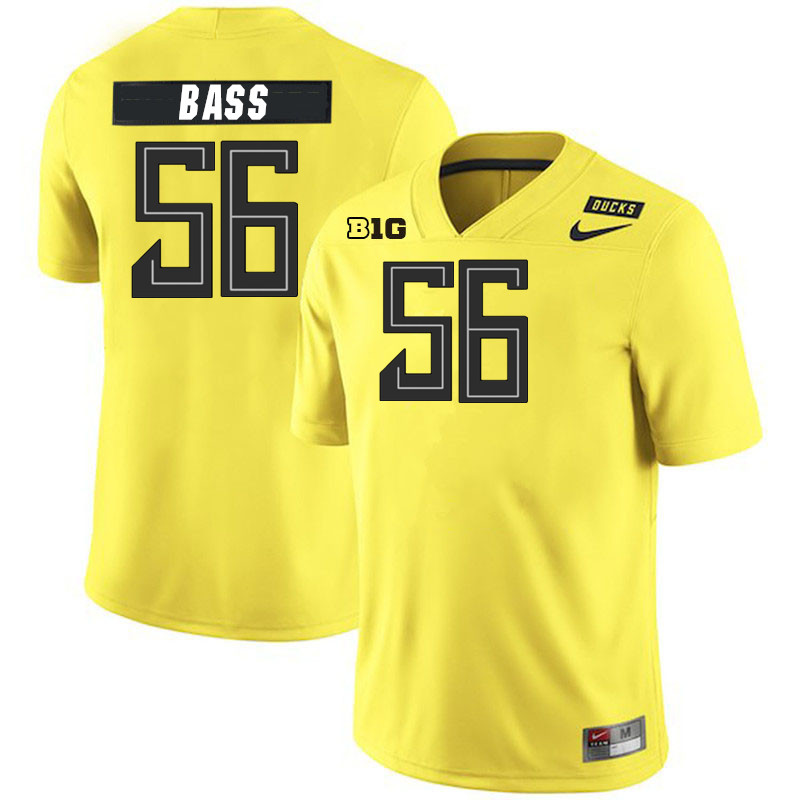 T.J. Bass Oregon Jersey,Oregon Ducks Football Uniforms Youth-Alternate Yellow